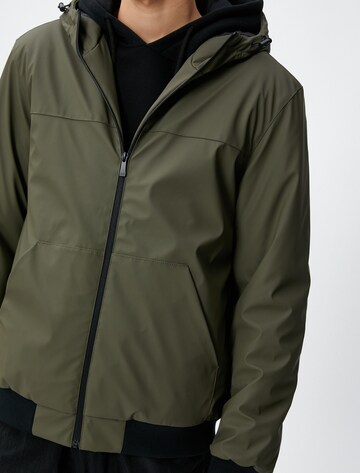 Koton Between-Season Jacket in Green