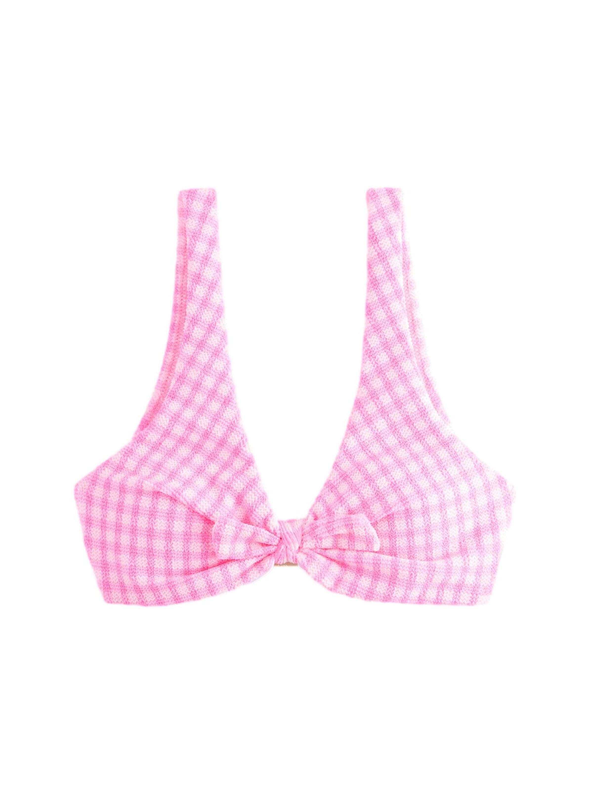 Next Triangel Bikinitop in Pink: Vorderseite