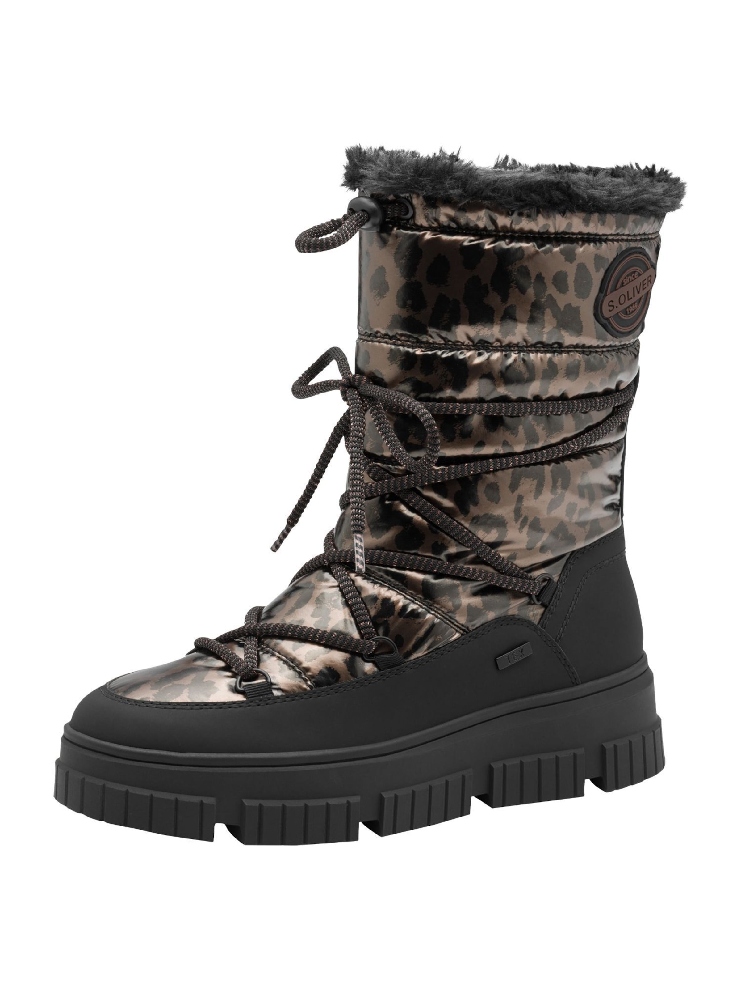 s.Oliver Snowboots in Braun: Vorderseite