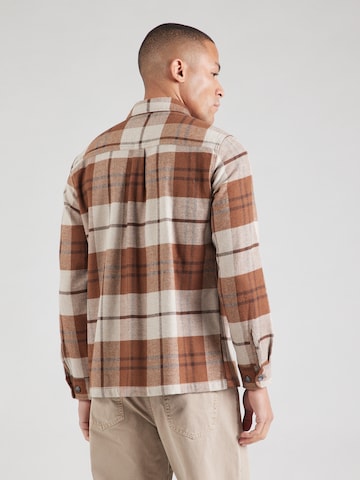 JACK & JONES Comfort fit Button Up Shirt 'JPRRAYMOND' in Grey