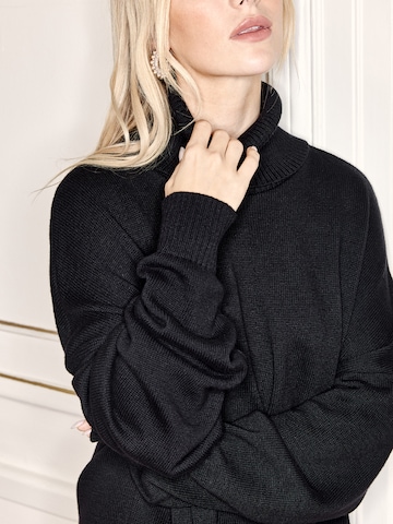 Ema Louise x ABOUT YOU - Vestido 'Hanna' en negro