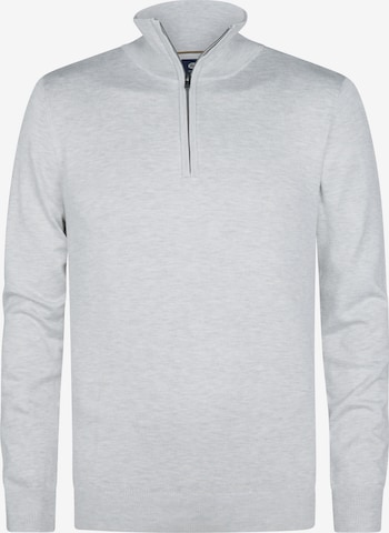 Petrol Industries Trui in Grijs: voorkant