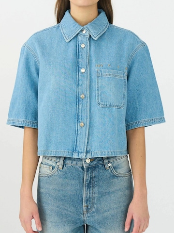 Ivy Copenhagen Pusero 'Uta' värissä sininen: etupuoli