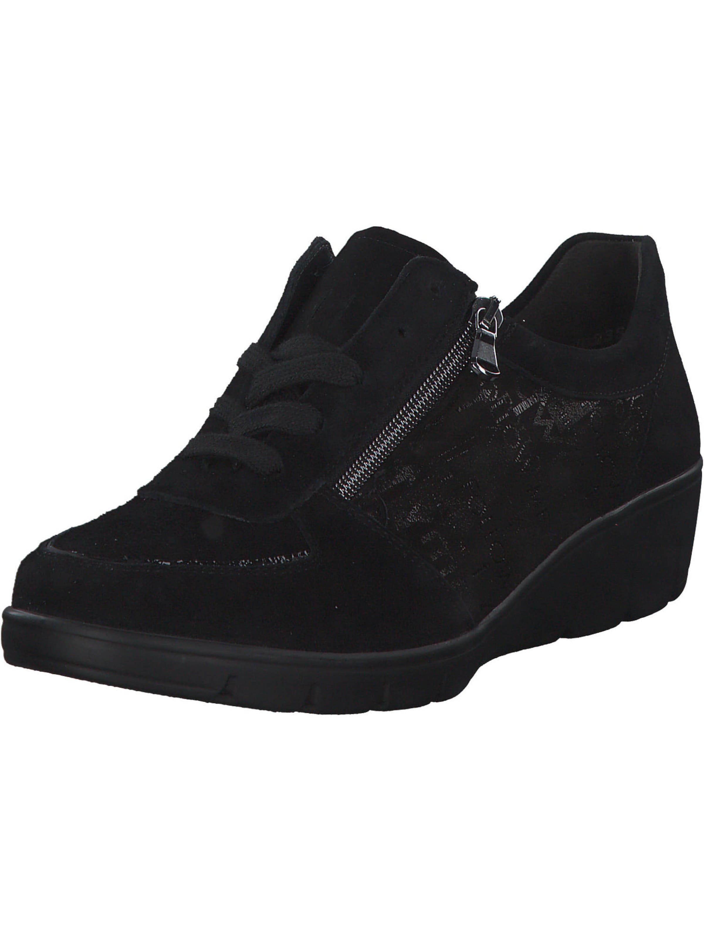 SEMLER Schnürschuhe 'Judith ' in Schwarz: Vorderseite