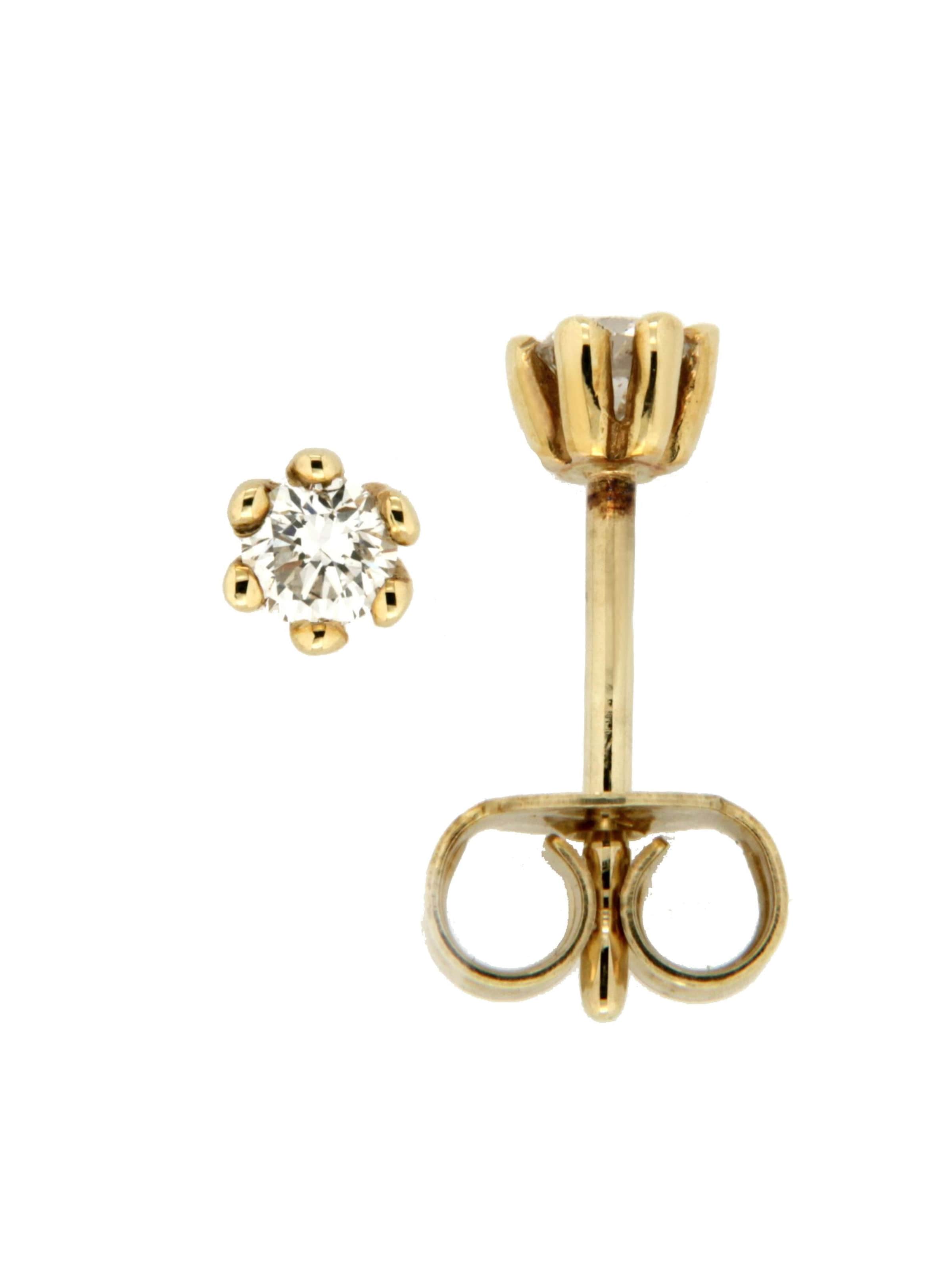 Orolino Earrings in Gold: front