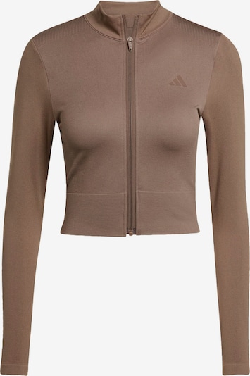 ADIDAS PERFORMANCE Sportski kardigan u čokolada, Pregled proizvoda