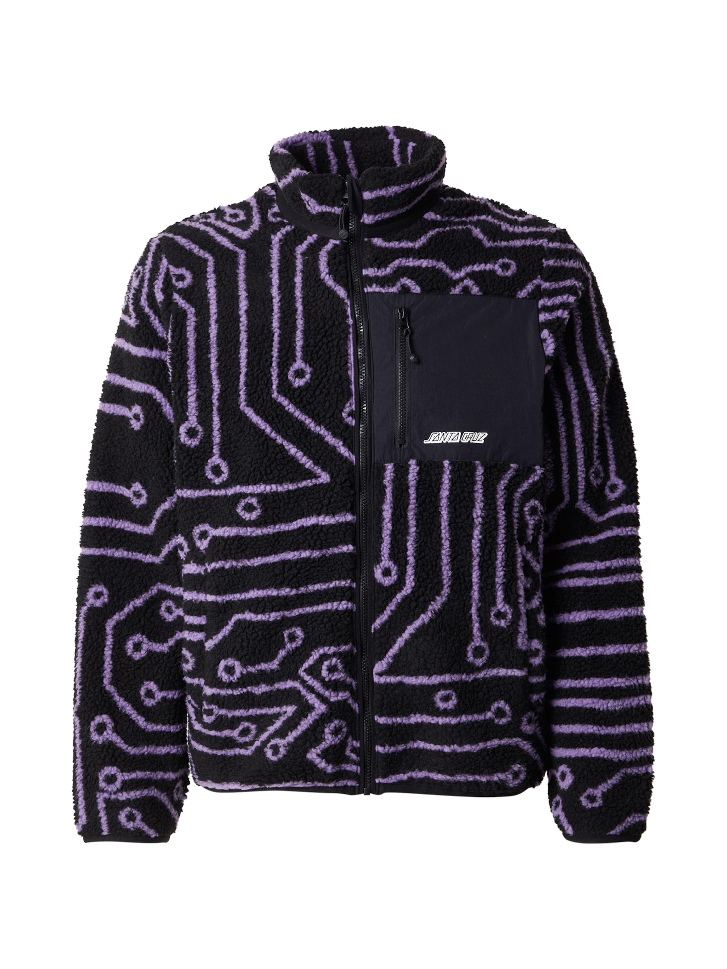 juoda Santa Cruz Demisezoninė striukė 'Freestyle': priekis