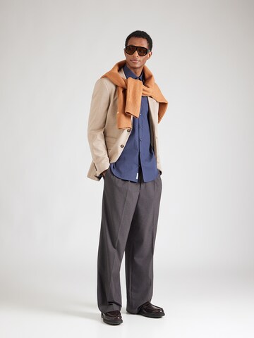 Slim fit Camicia di Michael Kors in blu