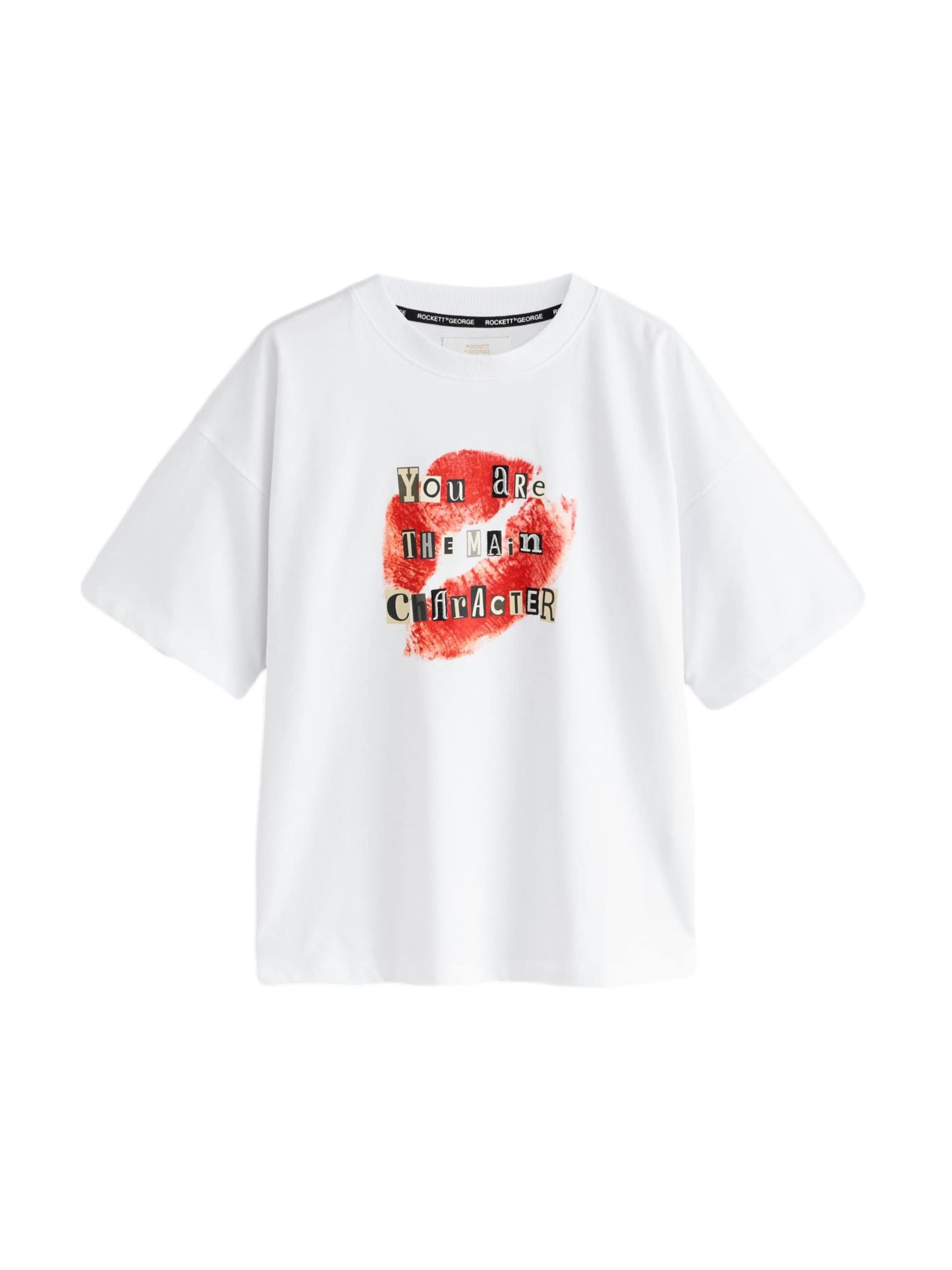 Rockett St George T-Shirt in Weiß: Vorderseite