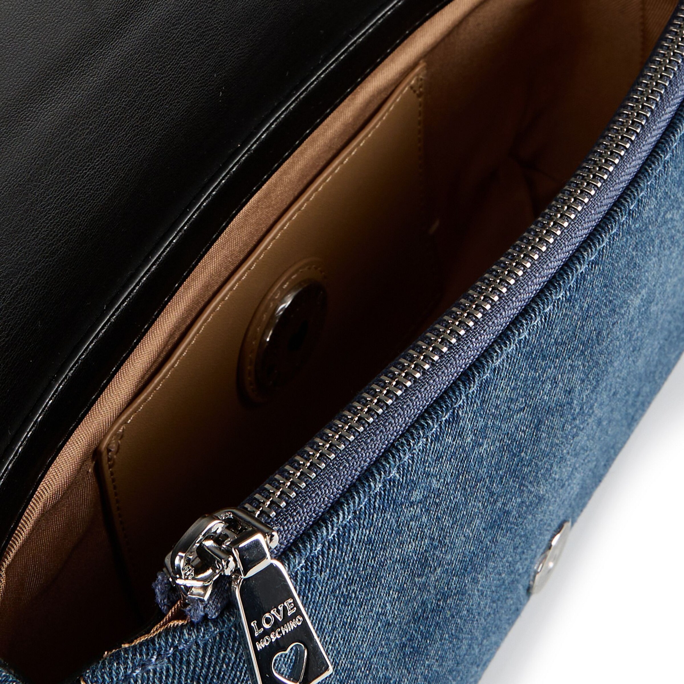 Sac bandoulière 'Signature Love' Love Moschino en bleu