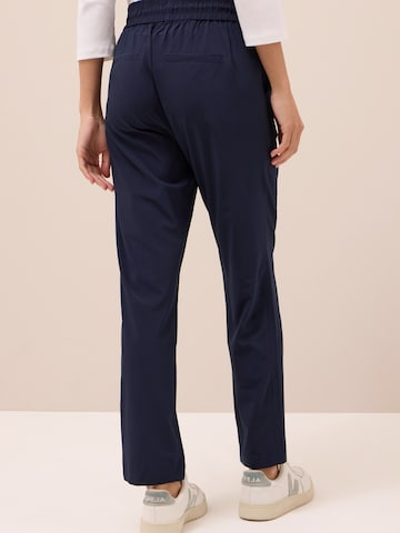 CECIL Slimfit Hose 'Tracey' in Blau