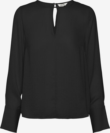 VERO MODA Blouse 'SVEA' in Zwart: voorkant