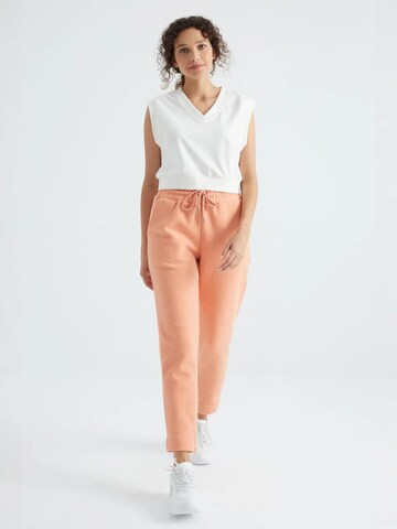 Effilé Pantalon Tommy Life en orange