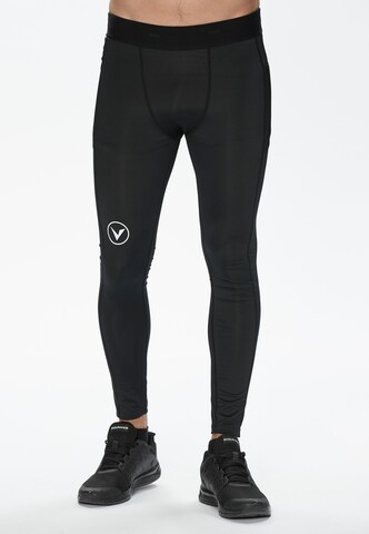 Virtus Regular Athletic Pants 'BONDER M' in Black: front