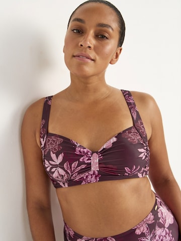 Cellbes of Sweden Balconette Bikini top in Red: front