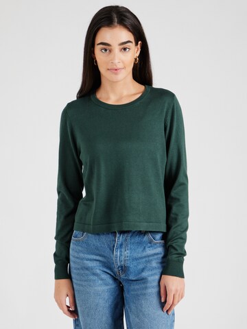 VERO MODA Свитер 'VMSilje' в Зеленый: спереди