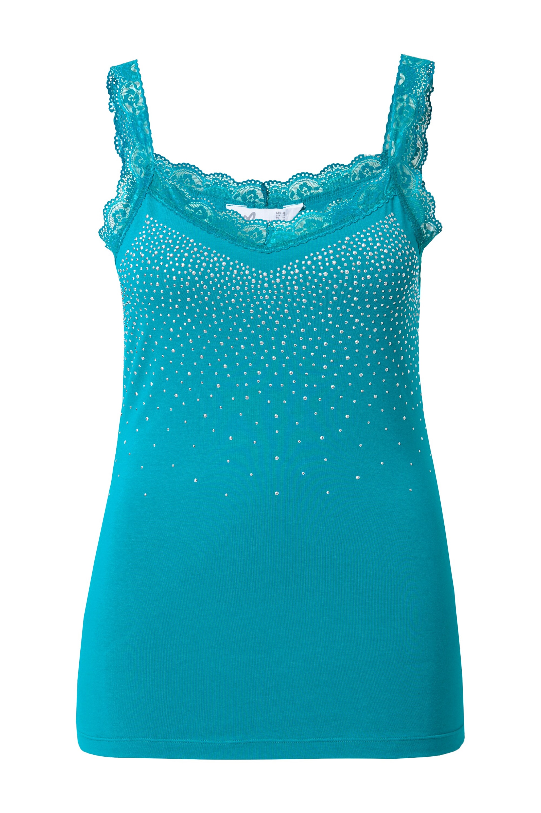 MIAMODA Top in Blue: front