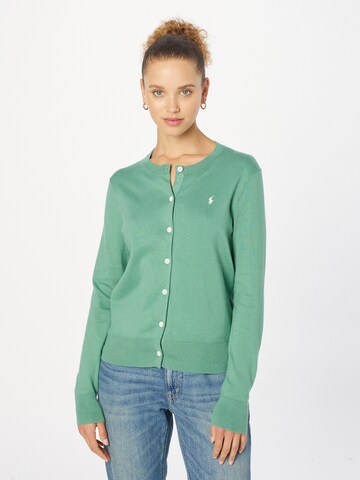 Polo Ralph Lauren Knit cardigan in Green: front