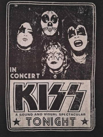 Sweat-shirt 'Kiss - Concert poster  Sweatshirt' Kiss en noir