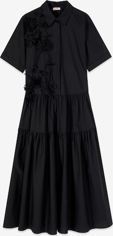 Robe oltre en noir : devant
