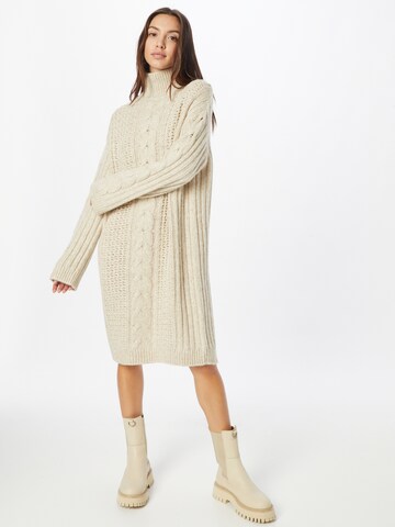 Marc O'Polo Knitted dress in Beige