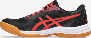 ASICS Athletic Shoes 'Upcourt 5' in Black: front