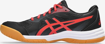 ASICS Athletic Shoes 'Upcourt 5' in Black: front
