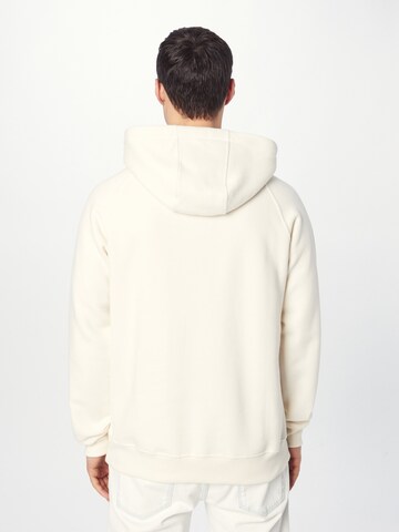 Sweat-shirt Derbe en blanc