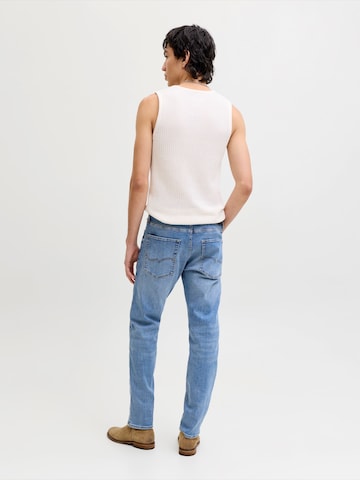 JACK & JONES Tapered Jeans 'JJIMike JJOriginal' i blå