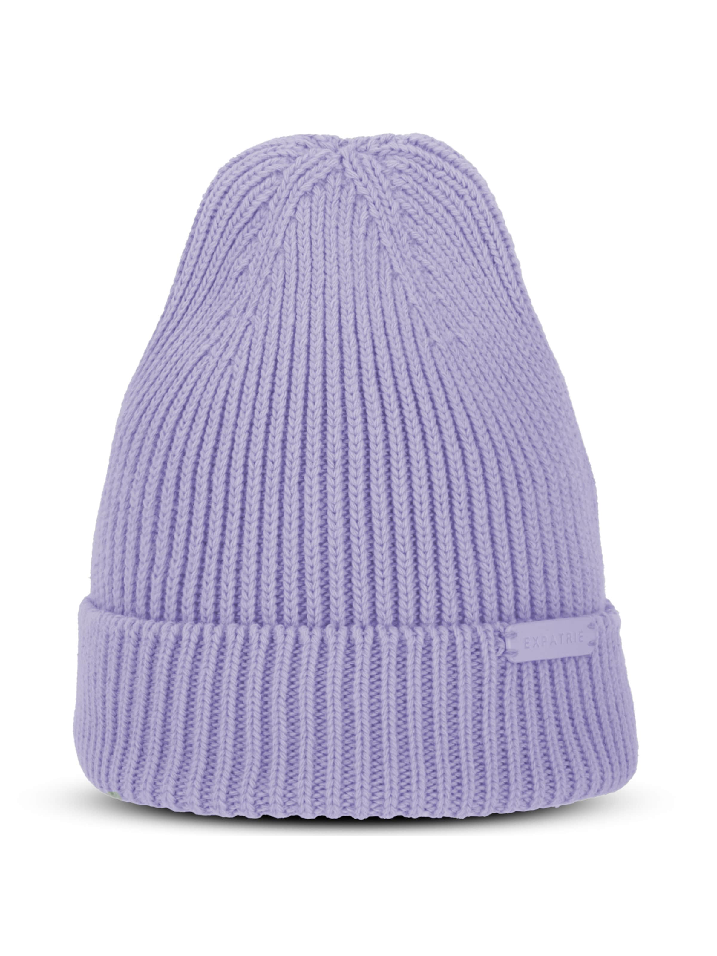 Berretto &#x27;Luna&#x27; di Expatrié in lilla: frontale