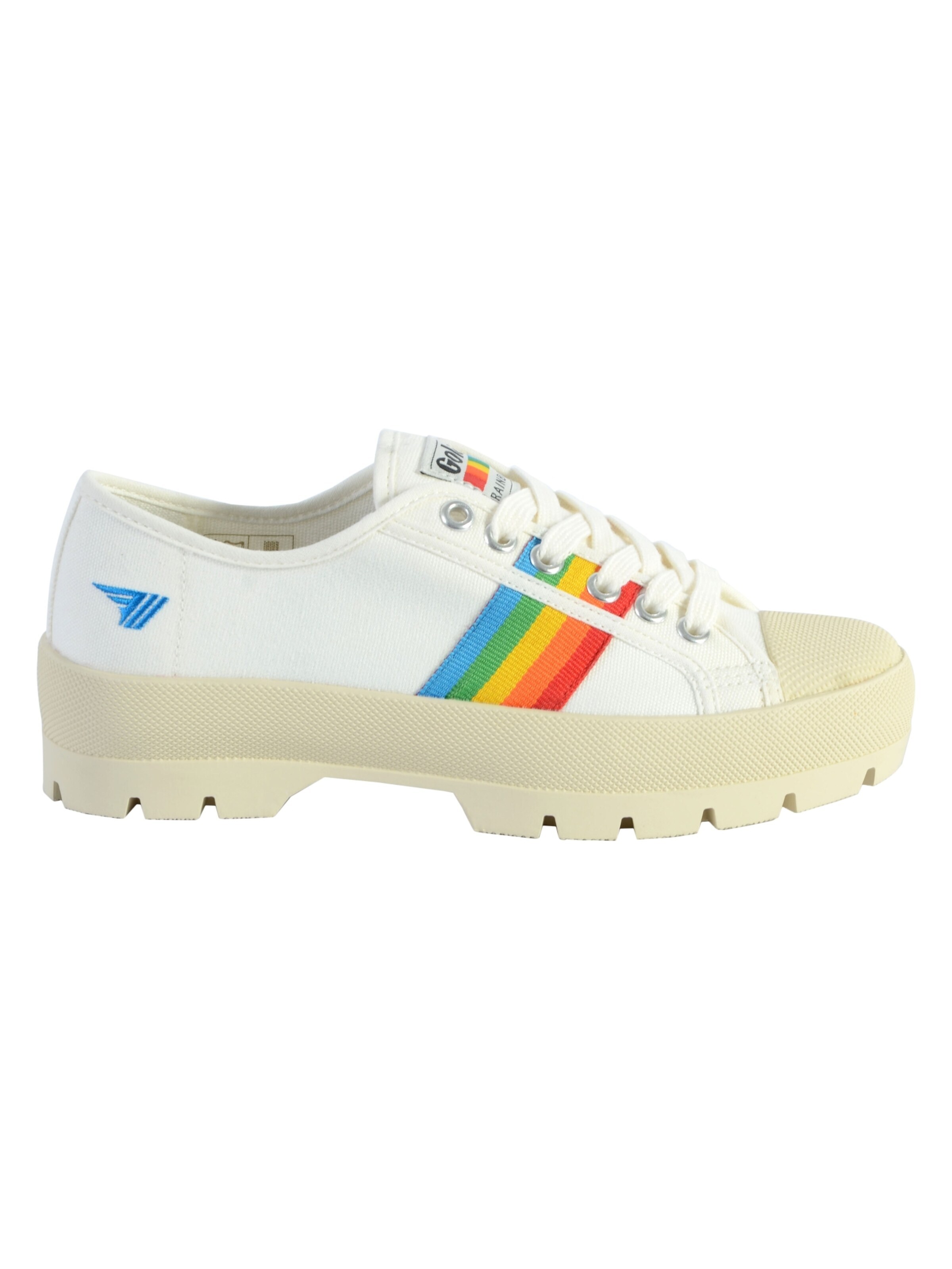 Chaussure de sport à lacets Gola en blanc