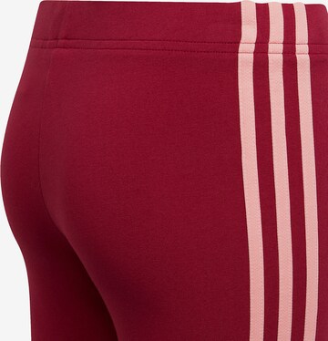 ADIDAS SPORTSWEAR Skinny Workout Pants in Red