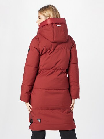 khujo Winter Coat 'Aniva' in Red