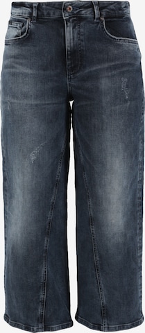 Miracle of Denim Wide Leg Jeans in Blau: predná strana