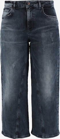 Miracle of Denim Wide leg Jeans in Blauw: voorkant