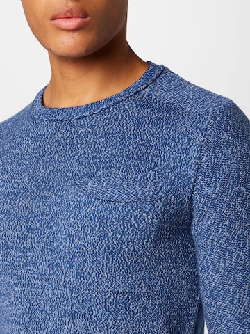 TOM TAILOR Sweater in Blue