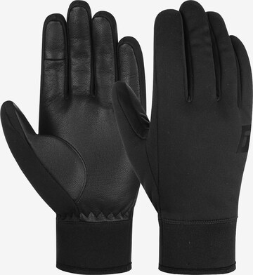 REUSCH Athletic Gloves 'Purist TOUCH-TEC™' in Black: front