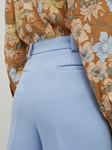 EDITED Regular Pantalon 'Anne' in Blauw