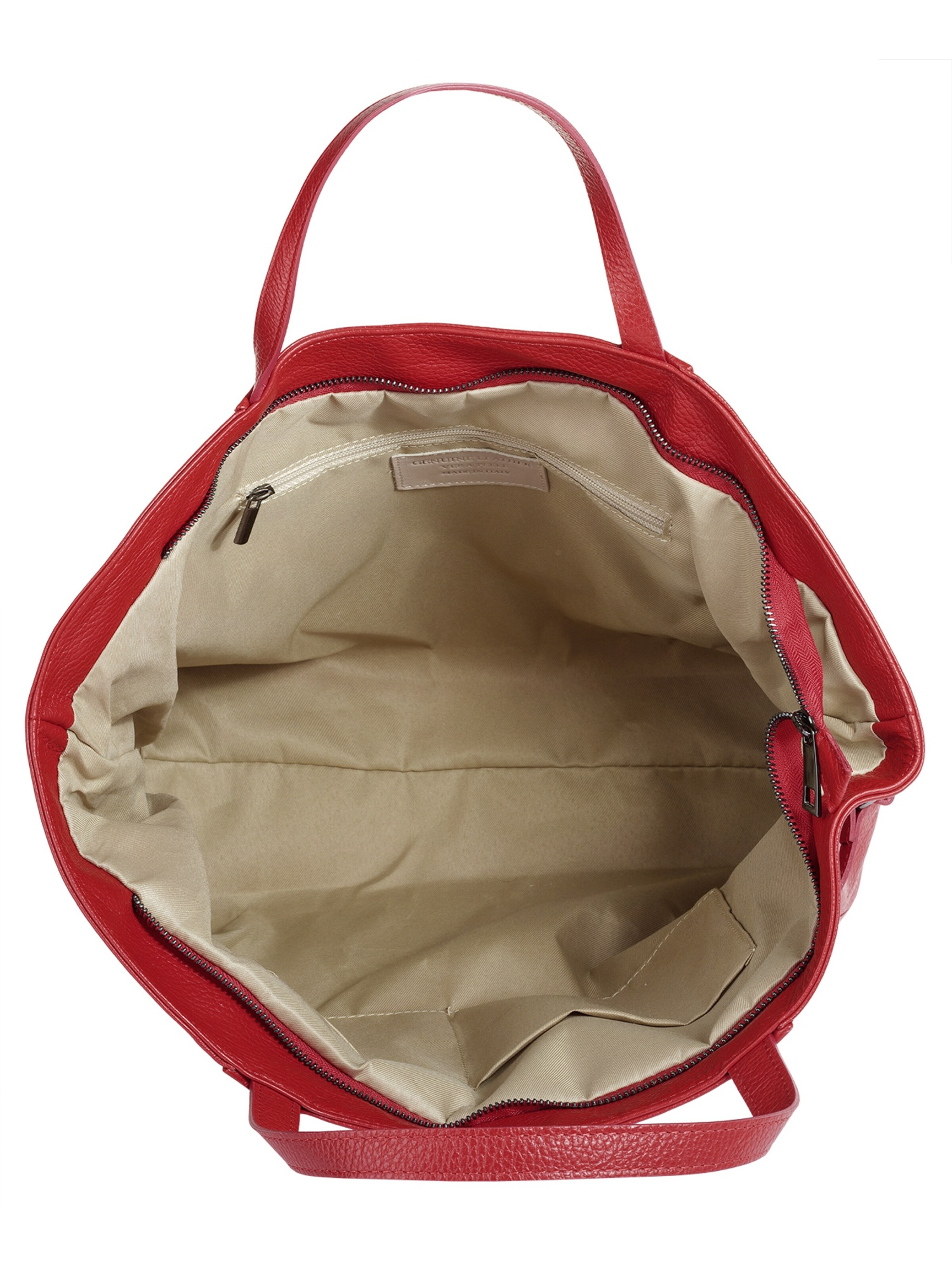 Cabas Samantha Look en rouge