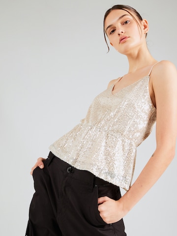 ABOUT YOU Top 'Mala' in Silver: front