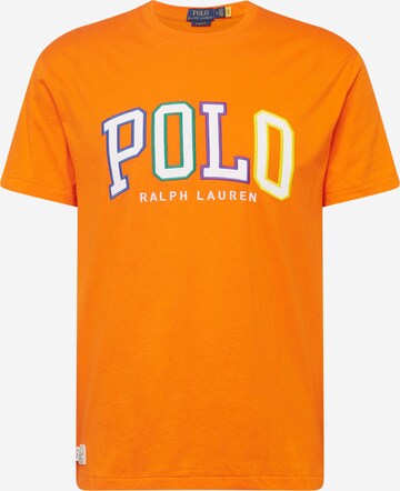 T-Shirt Polo Ralph Lauren en orange : devant