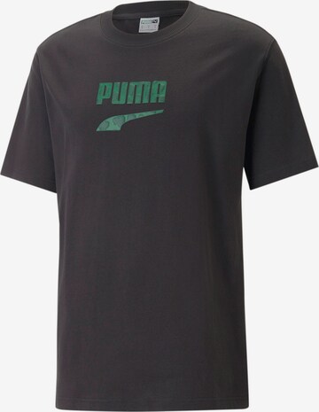 PUMA Shirt 'DOWNTOWN' in Zwart: voorkant