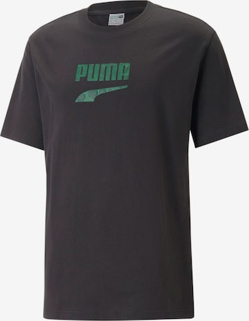 PUMA T-shirt 'DOWNTOWN' i svart: framsida