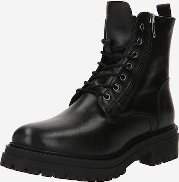 GEOX Lace-Up Ankle Boots 'IRIDEA' in Black: front