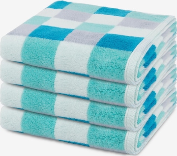 ROSS Towel in Blue: front