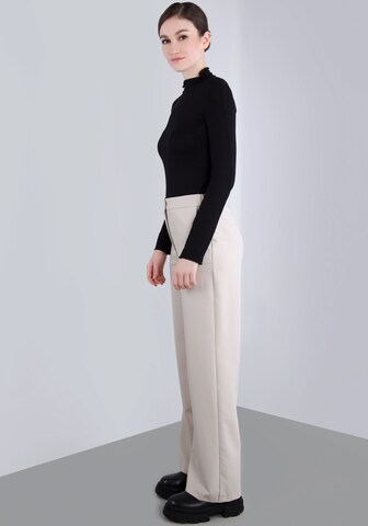 IMPERIAL Wide leg Pants in White