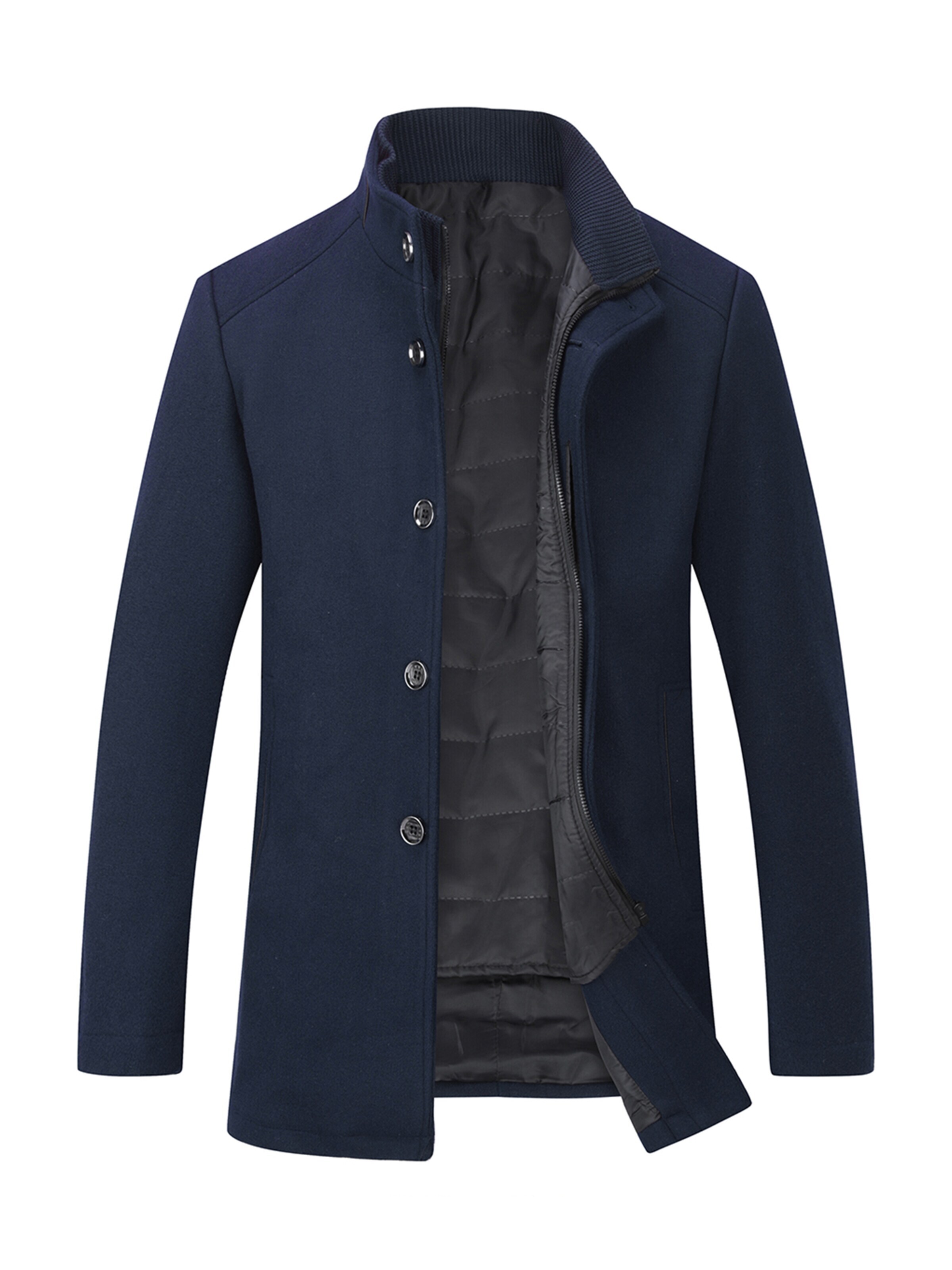 YOUTHUP Winter Coat in Blue