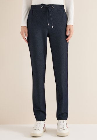 CECIL Slimfit Hose in Blau: Vorderseite