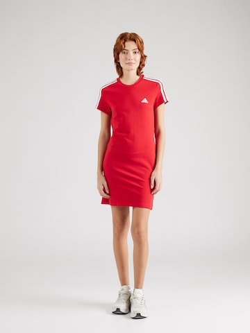 ADIDAS SPORTSWEAR Αθλητικό φόρεμα 'Essentials' σε κόκκινο