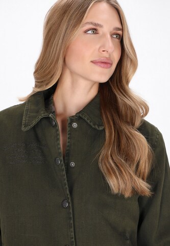 Veste mi-saison DreiMaster Vintage en vert